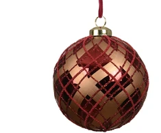 S-Plast Christmas Tree toy Decoris 026263. red. polystyrene