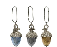 Nežinomas Kalėdinės eglutės žaisliukas Decoris Antique Acorn. 12 cm