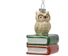 None Nežinomas Eglutės žaisliukas Decoris Owl, įvairių spalvų, polistirenas
