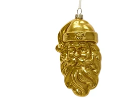 None Nežinomas Eglutės žaisliukas Decoris Santa, aukso, polistirenas