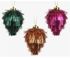 None Nežinomas Eglutės žaisliukas Decoris Tinsel, 12 cm