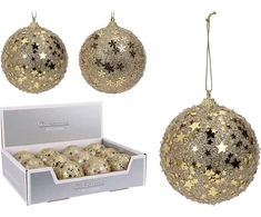 None Christmas Tree toy Glitter. auksinis. polyethylene foam