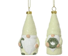 None Nežinomas Eglutės žaisliukas Gnome, 11.4 cm, plastikas