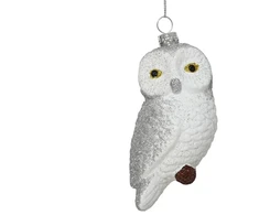 None Nežinomas Eglutės žaisliukas Owl, 10.4 cm, plastikas