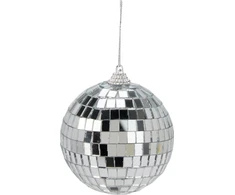 Christmas_To Christmas Tree toy. sidabrinis. 8 cm