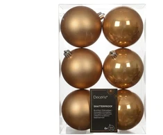None Eglutės žaisliukų rinkinys Decoris. rudas. 6 vnt.