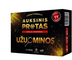 Stalo žaidimas „Auksinis protas. Užuominos“