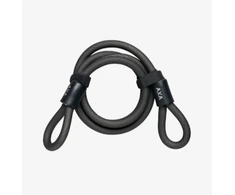 None AXA Dvigubos kilpos kabelis su kilpomis / 120 cm / kartonas