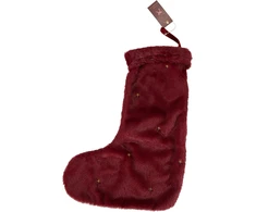 None Nežinomas Kalėdinė kojinė Kojinė, 35 cm, bordo