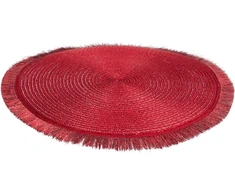 None Christmas table runner AAE329450. red. 35 cm x 35 cm