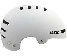 None Šalmas LAZER ONE+, matinis baltas, L,