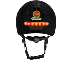 None Šalmas MELON E-Series, Juodas Ice, M/L,