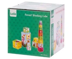 None Lelin Dėlionės kaladėlės puodeliai Forest