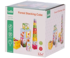 None Lelin Dėlionės kaladėlės puodeliai Forest