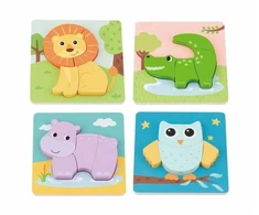 Dėlionė None Koka puzle Chunky Animal L20224