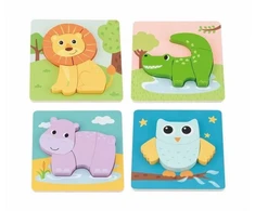 Dėlionė None Koka puzle Chunky Animal L20224