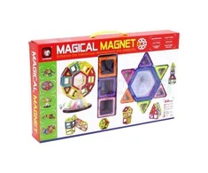None Konstruktors Xinbida Magical Magnet 625100042, 52 gab., daudzkrāsaina