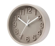 KOOPMAN ALARM CLOCK 837100330 13X5CM 4 DESIGNS