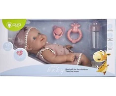None Lėlė - kūdikis Pure baby ZJA215301, 30 cm, rožinė sp.