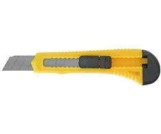 None Lūžtantis peilis "Strend Pro" (9 mm arba 18 mm, plastikinis korpusas)