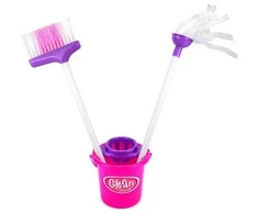 None Namų ruošos žaislas, valymo rinkinys House Cleaning Set 513020655, balta sp./rožinė sp./violetinė sp.