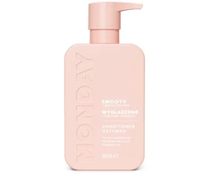 „None MONDAY Smooth + Wheat Protein“ kondicionierius garbanotiems ir besiveliantiems plaukams 90 ml