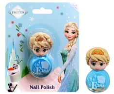 Disney Air-Val Frozen Laca Uñas Tapon 3d Azul 8