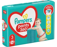 Pampers Active Baby Pants Sauskelnės, 3 Dydis, 76 vnt.