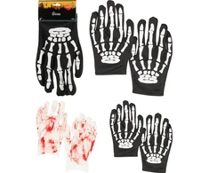 None Party Deco Gloves with design 19X10.5CM