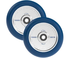 None Wheel for scooter FUZION Thiccboys Wheels 30 x 110mm Navy/Sidabrinis (pair)