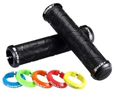 None Handles GIANT Tactal Double Lock-on Grip, juodas-red