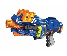 None Rotaļu ierocis ar lodēm Tommy Toys Weapon Soft Ball ZC7087, 38 cm Daudzkrāsaina