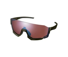 None Akiniai Shimano AEROLITE moss žalias ridescape hc