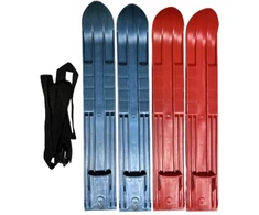 None Skis UNIPLAST Mini, for children with straps, 41 cm, mix
