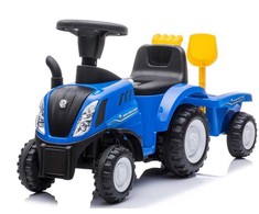 None Paspiriamas traktorius Baby Care New Holland 658T, mėlyna sp.