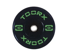 None Weight plate TOORX Bumper Plate Absolute, 50 mm, 10 kg