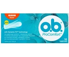 Bikuva.lt Tamponai O.B. ProComfort Super 16vnt