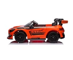 Super Toys Nežinomas Vaikiškas elektromobilis Mercedes AMG GT3, juoda/oranžinė