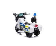 Super Toys Nežinomas Vaikiškas elektrinis motociklas Police, mėlyna/balta