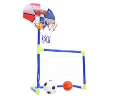 None Žaisliniai futbolo vartai su krepšinio lenta 520062011