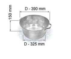 None Veļas vanniņa 2405082, 13 l, pelēka krās.