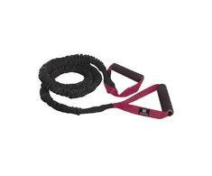 None Gymnastics rubber TOORX Elastic with Handles, strong, red