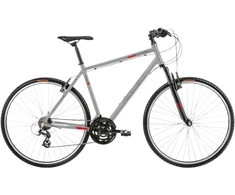 Dviratis Romet Orkan M 2025 graphite-red-21" / XL (Dydis: 21" / XL)