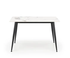 None Kitchen table. baltas. 120 cm x 100 cm x 70 - 76 cm