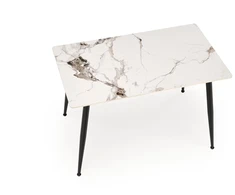 None Kitchen table. baltas. 120 cm x 100 cm x 70 - 76 cm