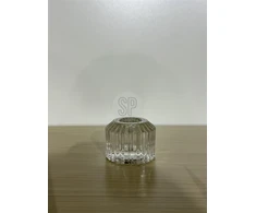 None Candle holder AC5001600. glass. 4 cm. transparent col.