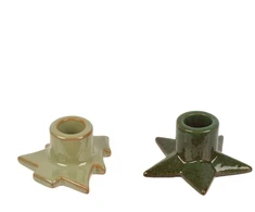 None Nežinomas Žvakidė Decoris Glazed, porcelianas, 4.3 cm