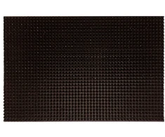 Novo Tech Durų kilimėlis Easy turf, ruda sp., 40 cm x 60 cm x 1.2 cm