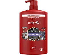 Old Spice Night Panther Dušo Želė Ir Šampūnas Vyrams, 1000 ml