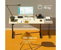 Onkron DESK FRAME MOTORISED/Juodas WDF221E-B ONKRON